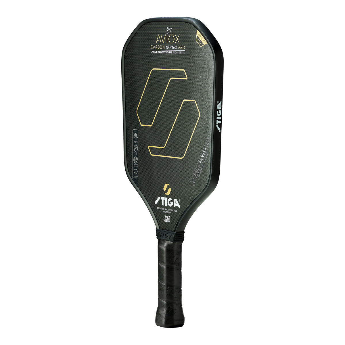STIGA アビオックス カーボン ノーメックス プロ ゴールド（Paddle Aviox Carbon Nomex Pro Gold）