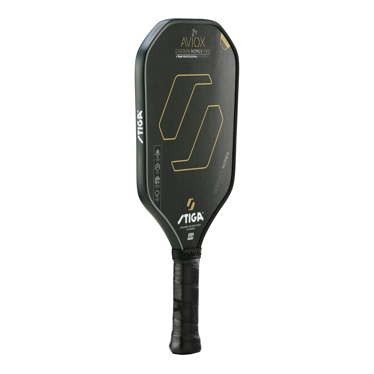 STIGA アビオックス カーボン ノーメックス プロ ゴールド（Paddle Aviox Carbon Nomex Pro Gold）