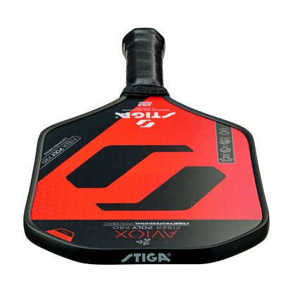 STIGA アビオックス ファイバーポリ プロ レッド（Paddle Aviox Fiber Poly Pro Red）