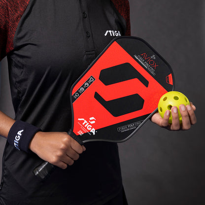 STIGA アビオックス ファイバーポリ プロ レッド（Paddle Aviox Fiber Poly Pro Red）